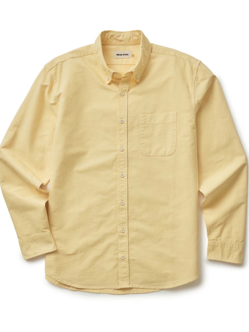 Taylor Stitch The Jack Button Down Shirt in Straw Oxford